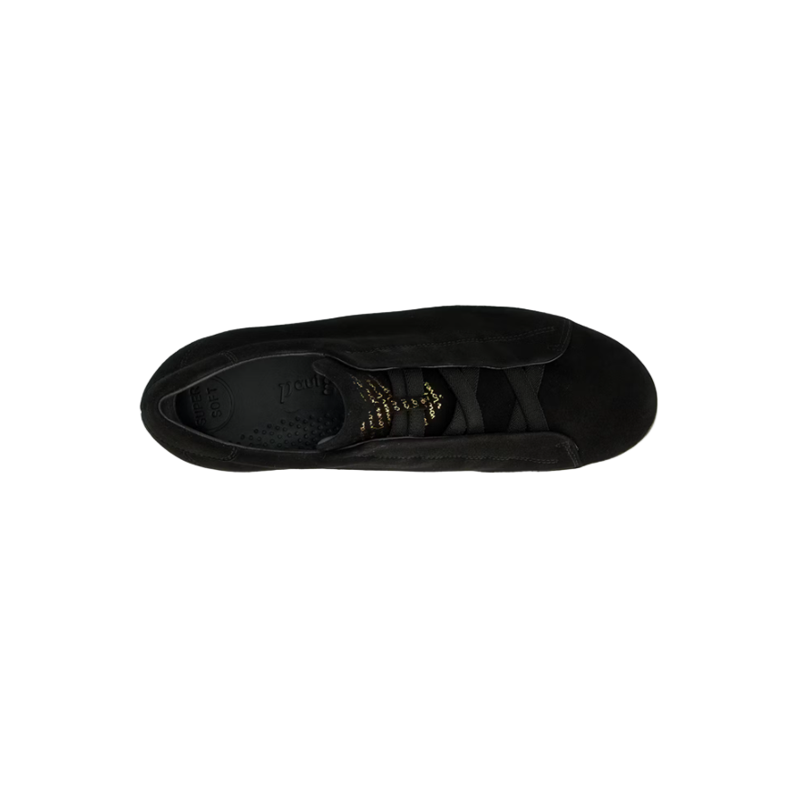 Paul Green Womens 5529-019 Shoe Samtziege Black