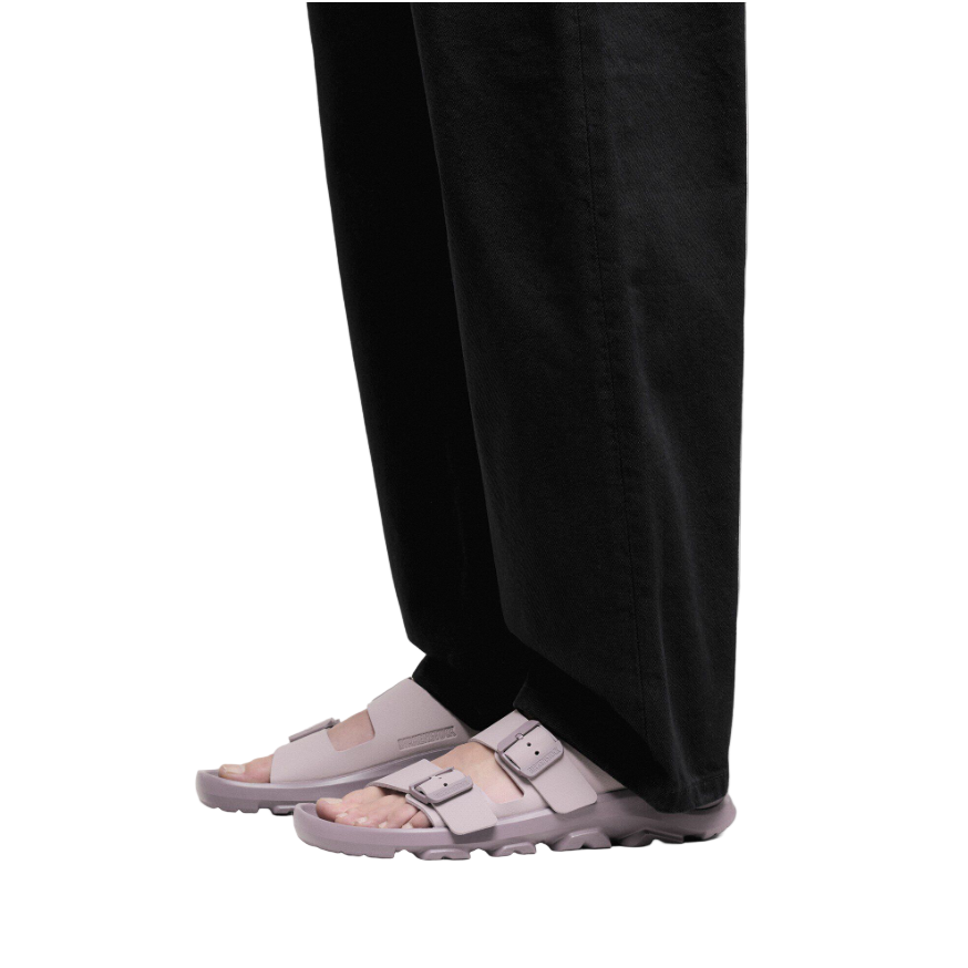 Birkenstock women's purple sandal with buckle