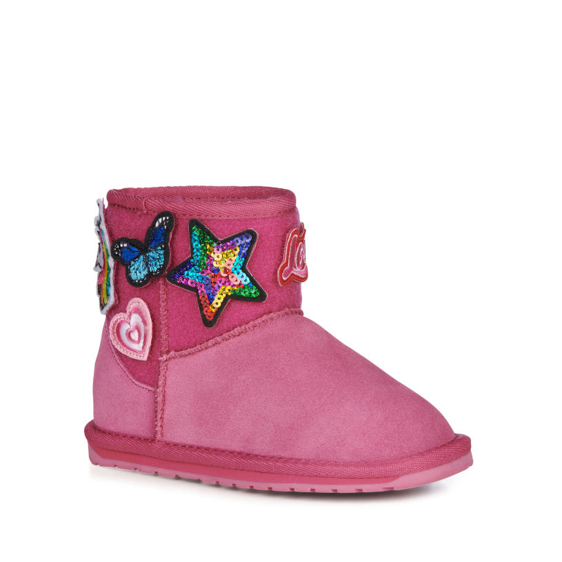 EMU Kids Wallaby Mini Play Boot K12748 Deep Pink