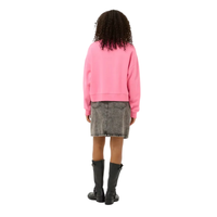 Kaffe Womens KAsussi Sweatshirt Pink Power