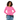 Kaffe Womens KAlizza Pullover Pink Power