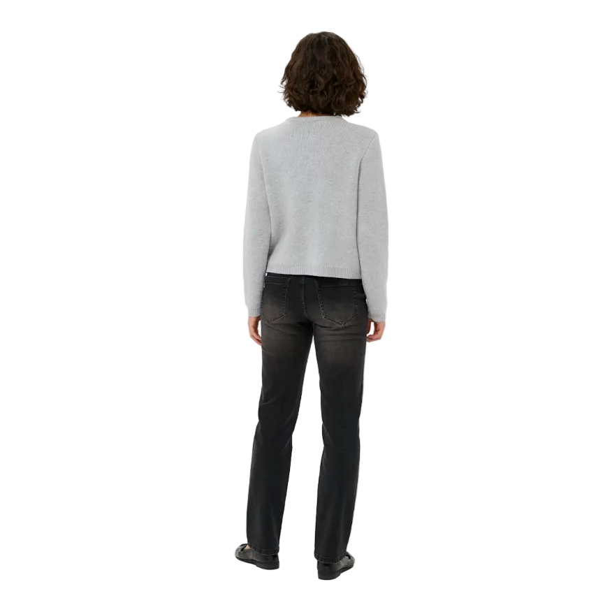 Kaffe Womens KAbowie Cardigan Grey Melange