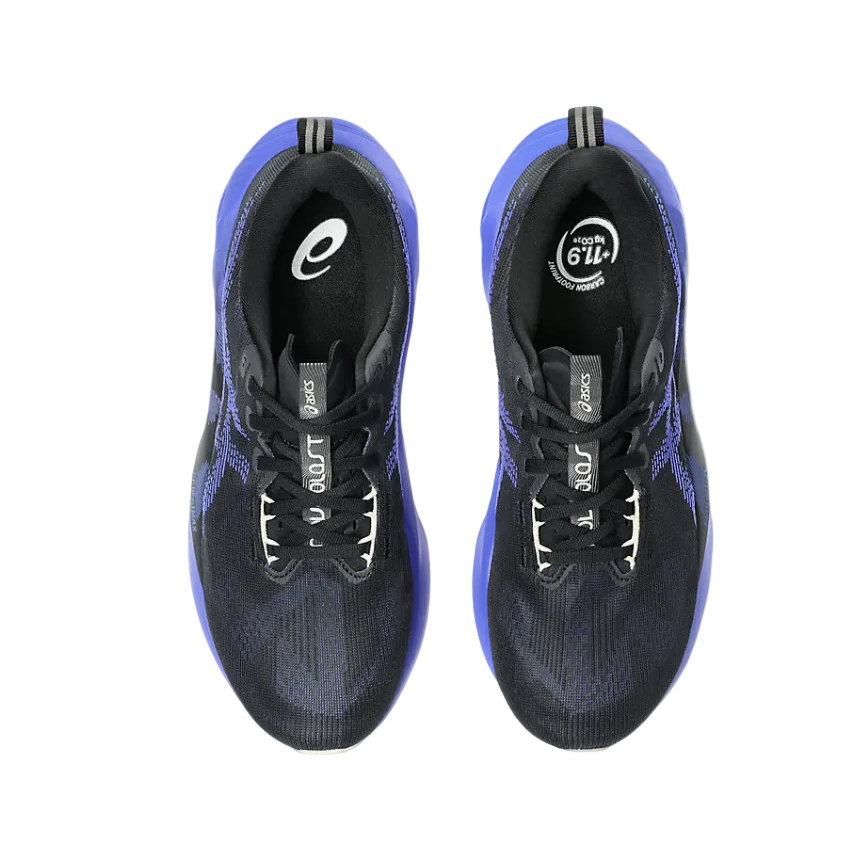 Asics Mens Trainer Novablast 5 Black/Cobalt Burst