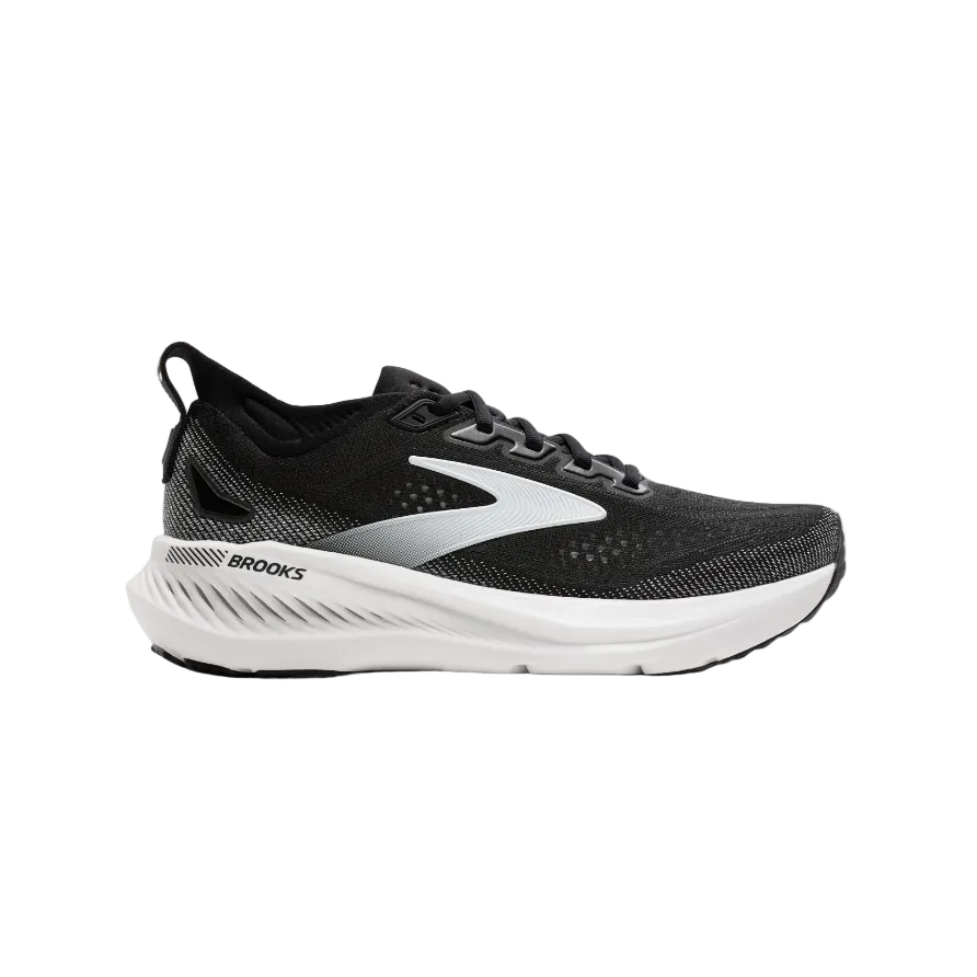 Brooks Mens Trainer Glycerin GTS 23 Black/Grey/White