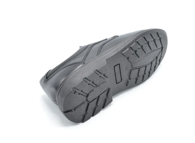 Roamers Mens Extra-Wide Fitting Shoes M204A Black