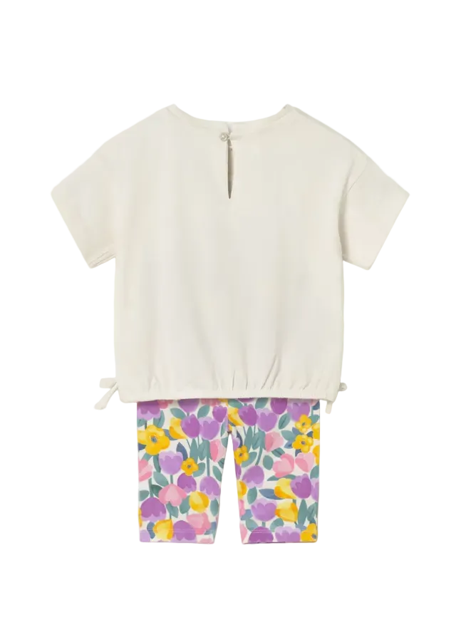 Mayoral Girls Leggins Set Lilac