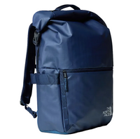 The North Face women's navy and blue bag with zip