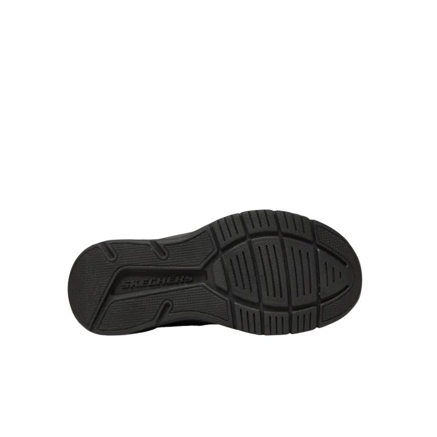 Skechers Boys Trainer Microspec Advance Black/Silver