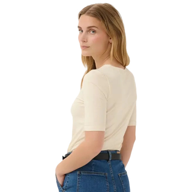 Part Two Womens NemiPW T-Shirt Whitecap Gray