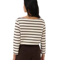 Part Two Womens NelaPW Top Mole Stripe/Brown