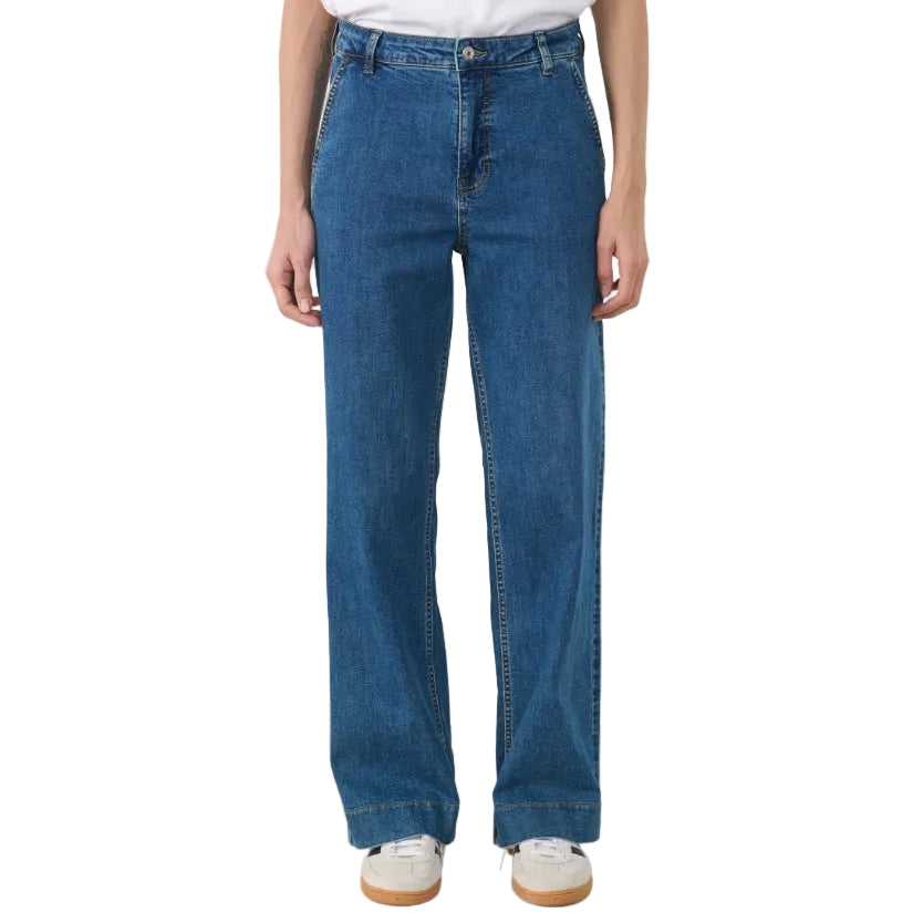 Part Two Womens BarbaPW Jeans Medium Dark Blue Denim