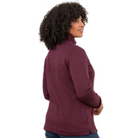 Lighthouse Womens 1/4 Zip Shore II Damson