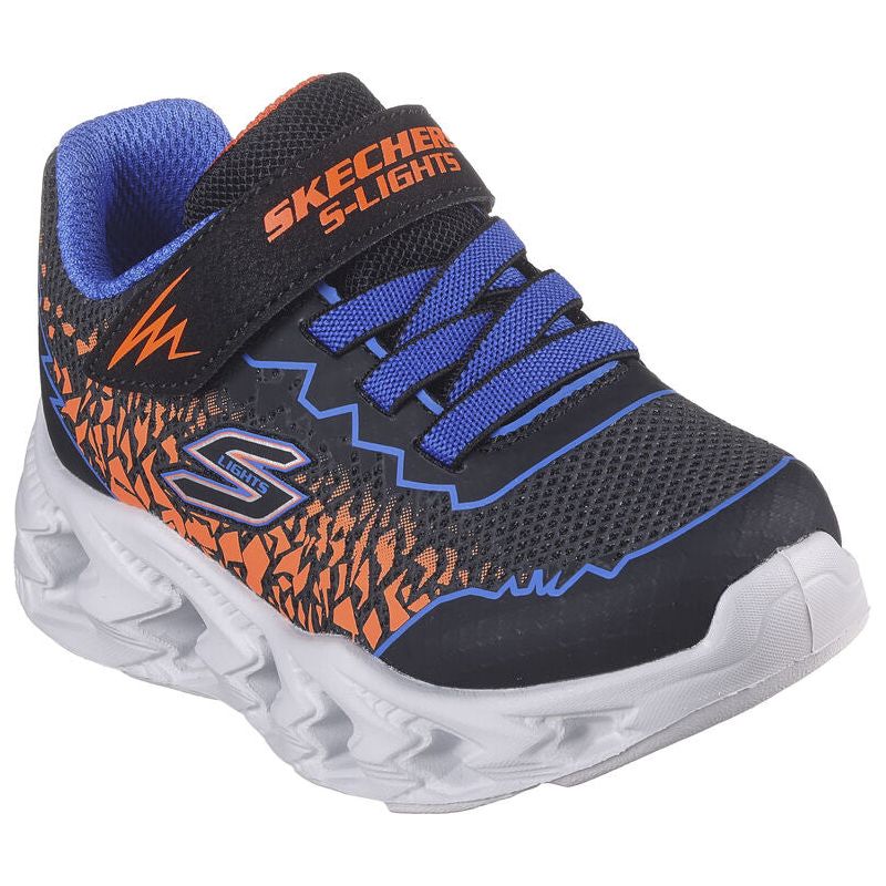 Blue and hotsell orange skechers