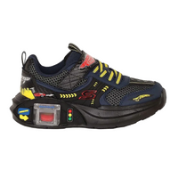Skechers Boys Trainer Garage Black/Navy