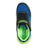 Skechers Boys Trainer S-Lights: Flex-Glow Ultra - Prism-Pacer Black/Blue/Lime