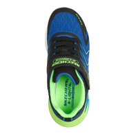Skechers Boys Trainer S-Lights: Flex-Glow Ultra - Prism-Pacer Black/Blue/Lime