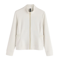 Skechers Womens Jacket Skechsoft Elevate Off White