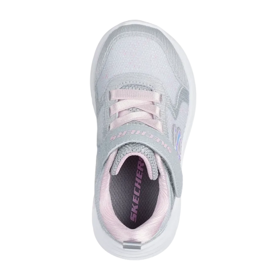 Skechers Girls Trainer Wave 92 Light Gray