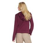 Skechers Womens Hoodie Cozy Luxe Burgundy