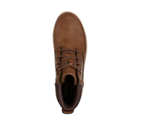 Skechers Mens Boot Waterproof Relaxed Fit Garlan Deno Brown