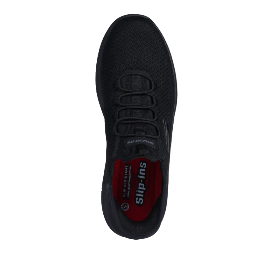 Skechers Mens Slip-ins Work Summits SR Colsin Black