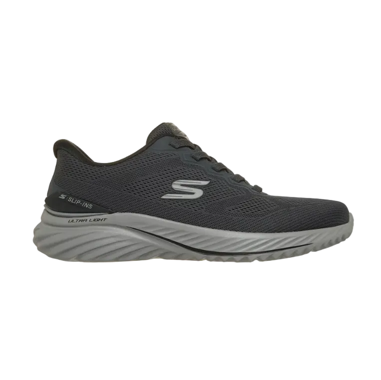 Skechers Mens Trainer Slip-ins Bounder 3.0 Reocurrence Black/Charcoal