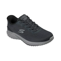 Skechers Mens Trainer Slip-ins Bounder 3.0 Reocurrence Black/Charcoal