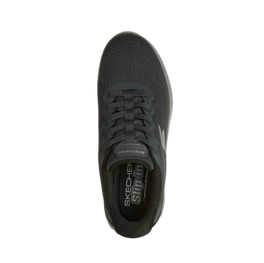 Skechers Mens Trainer Slip-ins Bounder 3.0 Reocurrence Black/Charcoal