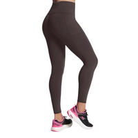 Skechers Womens Legging Go Walk High Waisted Brown