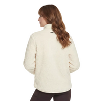 Skechers Womens Jacket Skech-Sherpa Off White