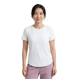Skechers Womens Tee Go Walk Luxe Rib White