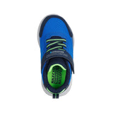 Skechers boys' navy and blue lace-up trainer