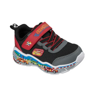 Skechers Boys Trainer Play Scene Black/Red