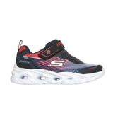 Skechers Boys Trainer S Lights-Vortex 3.0 Black/Red/Blue