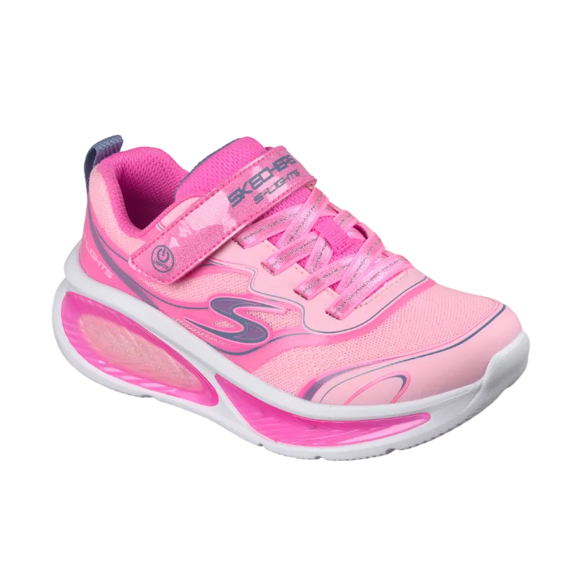 Skechers Girls Trainers Cosmic Glow Pink/Multi