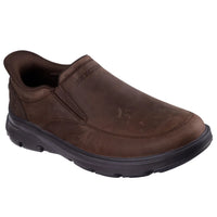 Skechers men's trainer arch fit garza-umar cocoa