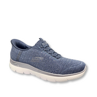 Skechers Womens Trainer Arch Fit Summits-Soft Shimmer Slate