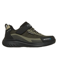 Sketchers Boys Trainers Aqua Pace Black/Olive