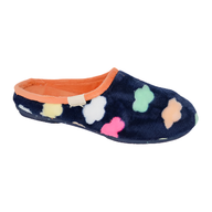 Sleepers Womens Sheena Slipper Navy/Blue