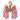 Slipfree Girls Shoes Cali Strawberry