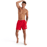 Speedo Essentials men's red 16-inch watershort