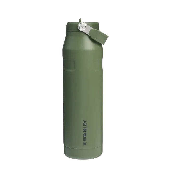 Stanley green insulated water bottle