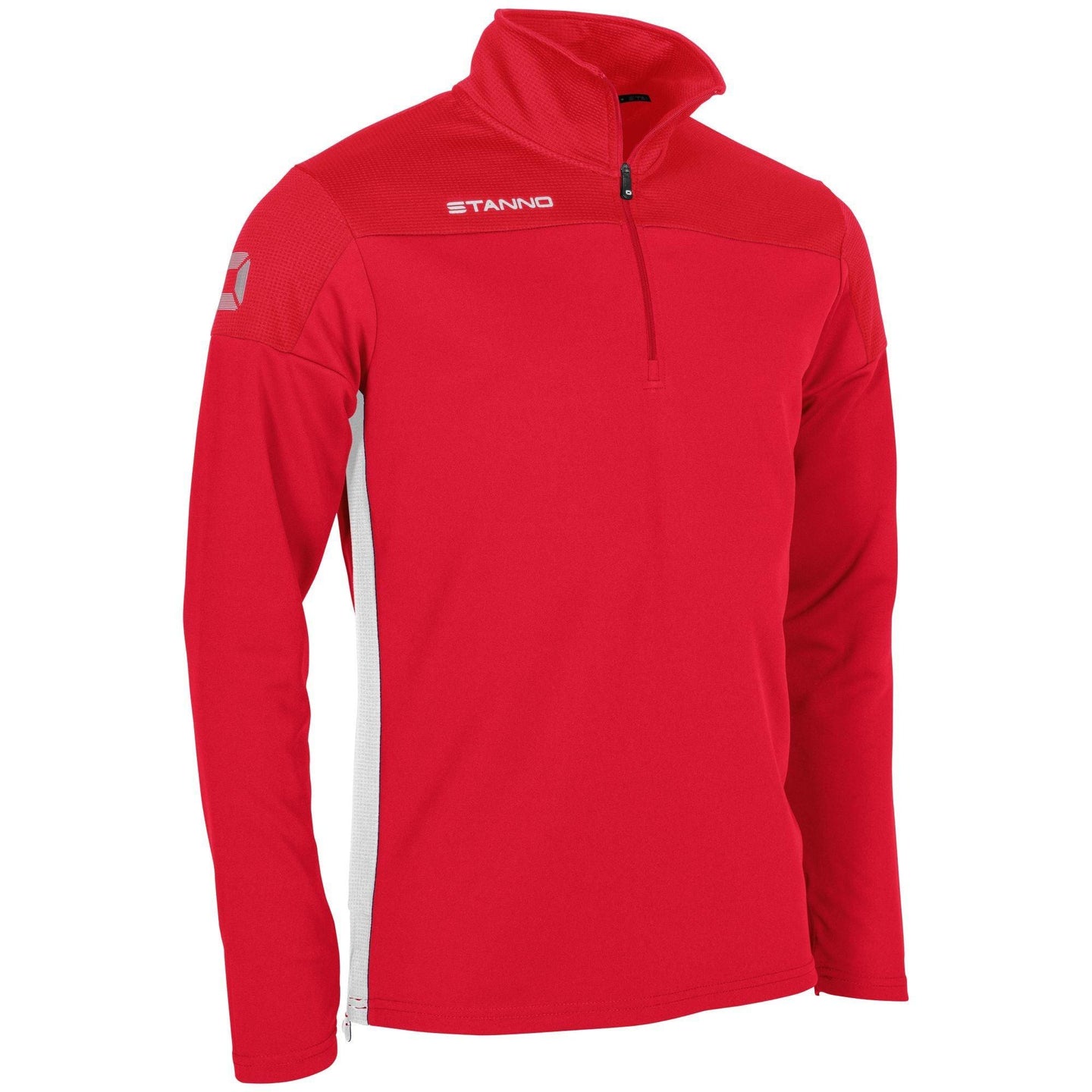 Stanno Adults Pride ¼ Zip Top Red/ White - Donaghys