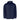 Navy blue Stanno waterproof jacket with hood and zip front, long sleeves, lightweight design