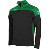 Stanno Adults Pride ¼ Zip Top Black/Green - Donaghys