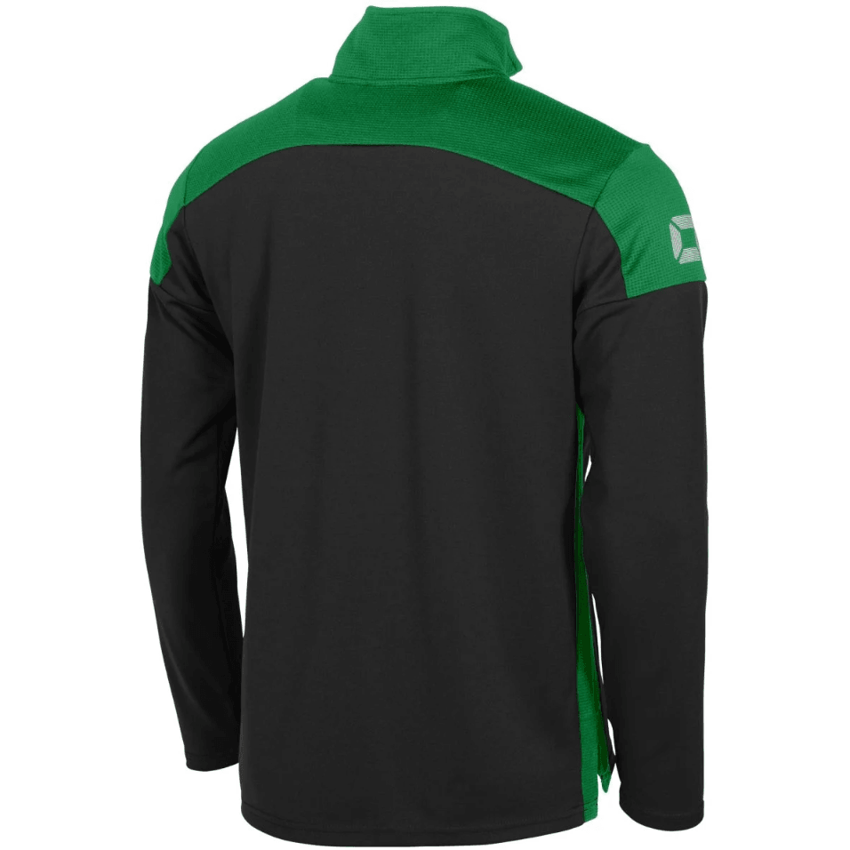 Stanno Adults Pride ¼ Zip Top Black/Green - Donaghys