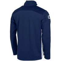 Stanno Pride adults' navy and white quarter-zip top