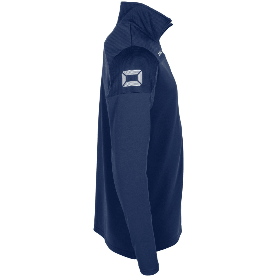 Stanno Pride adults' navy and white quarter-zip top