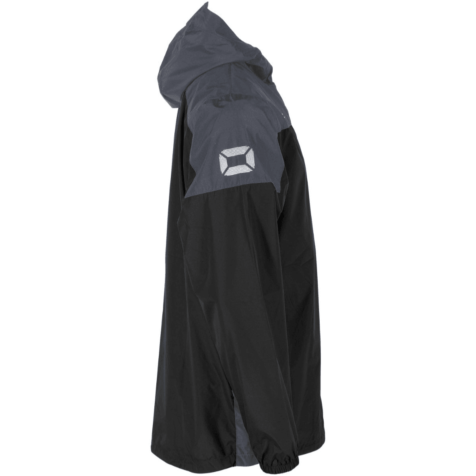 Stanno Pride adults' black and anthracite windbreaker