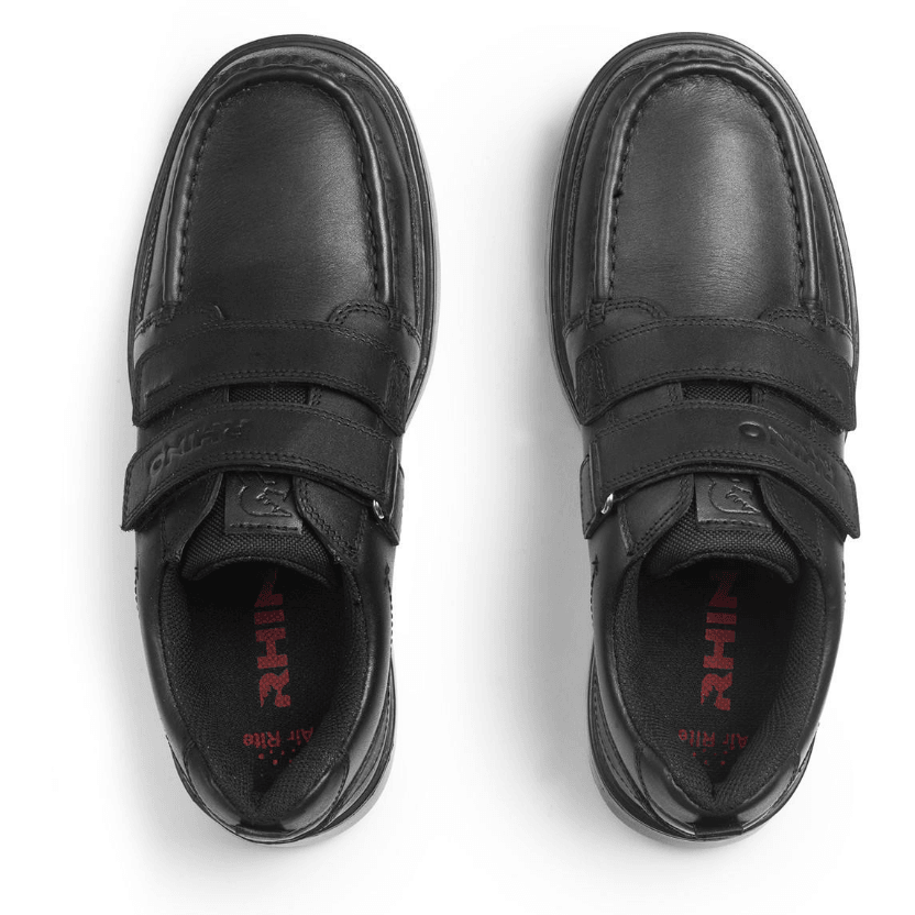 Startrite Boys School Shoe Rhino Mission Black Leather - Donaghys